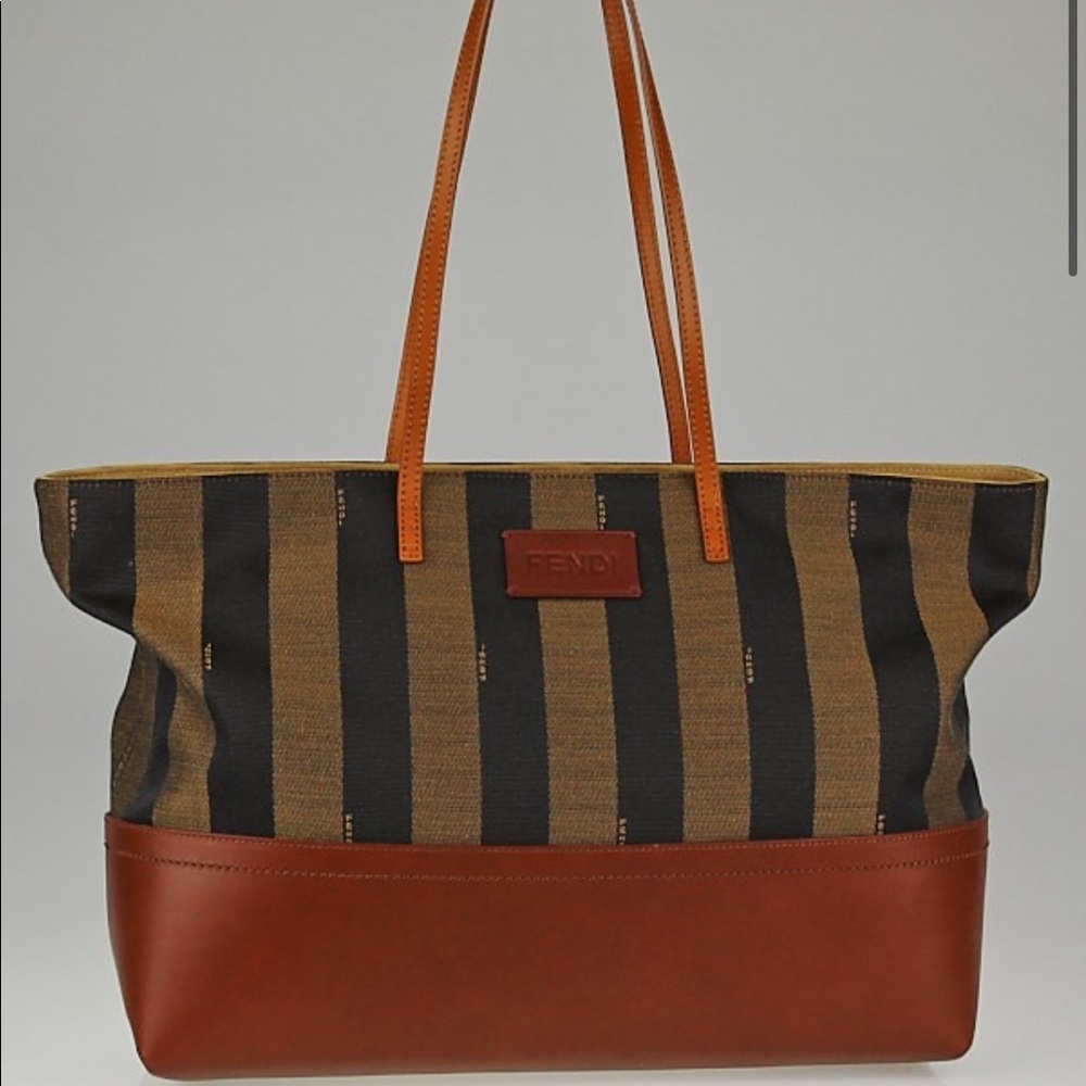 Fendi Pequin Medium Tote